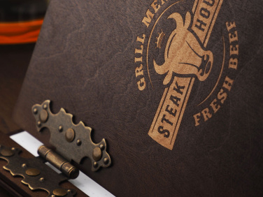 Logo trade corporate gifts picture of: Menu cover 1862121