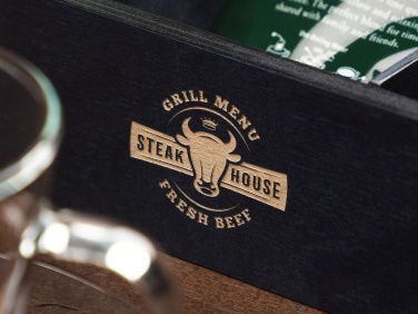 Logo trade promotional giveaway photo of: Wooden box 1870121