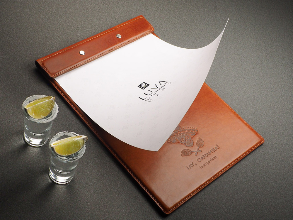 Logotrade promotional giveaways photo of: Menu cover Armstrong 1116141
