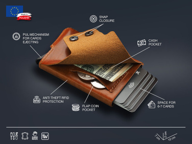 Logotrade advertising product picture of: RFID wallet 545141