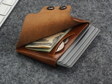 Logo trade promotional giveaways image of: Wallet 384141