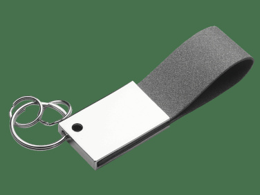 Logo trade business gifts image of: Keyring 909323