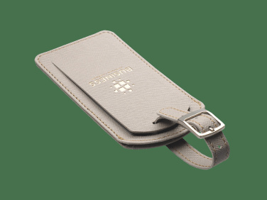 Logo trade business gifts image of: Luggage tag 1155113