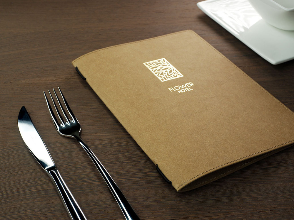 Logo trade promotional gifts picture of: Menu cover Ambiente 1179106