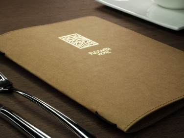 Logo trade promotional gifts image of: Menu cover Ambiente 1179106