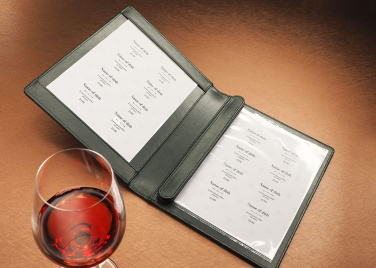 Logo trade promotional gift photo of: Menu cover 1056119