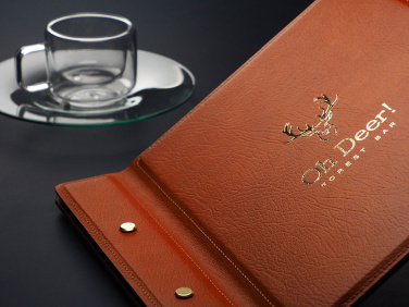 Logo trade promotional gift photo of: Menu cover 1085318