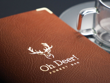 Logo trade promotional gifts picture of: Menu cover Ambiente 1947318