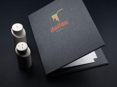 Logo trade advertising products image of: Menu cover 1952280