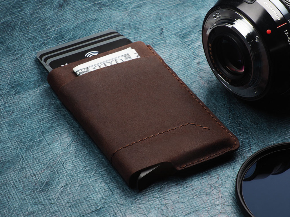 Logo trade corporate gifts image of: RFID wallet 593284