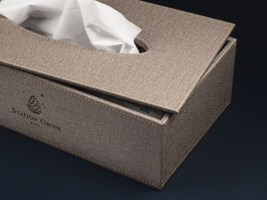 Logo trade promotional giveaway photo of: Tissue box 992321