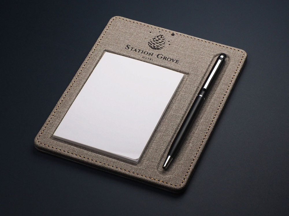 Logo trade promotional giveaways picture of: Hotel notepad 1136321