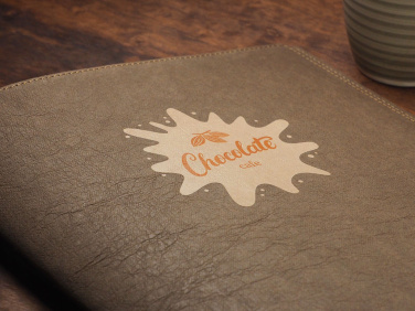Logo trade promotional giveaways image of: Menu cover Ambiente 1178106