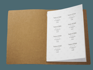Logo trade promotional merchandise photo of: Menu cover Ambiente 1178106