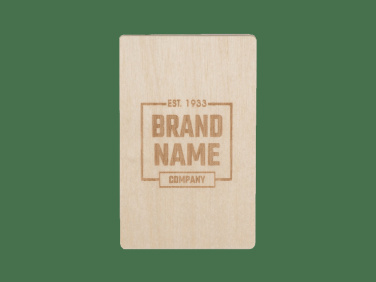 Logo trade advertising products picture of: Wooden magnet 2034121