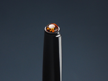 Logotrade promotional gifts photo of: Ball pen with AMBER stone 2070036