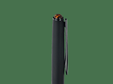 Logo trade corporate gift photo of: Ball pen with AMBER stone 2070036