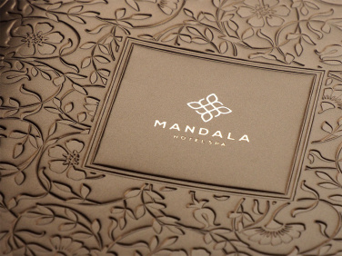Logo trade promotional merchandise image of: Menu cover Ambiente 1181336