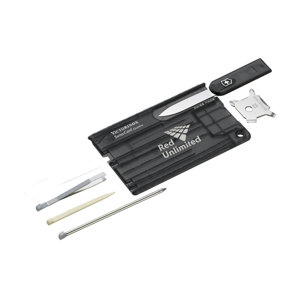 Logo trade promotional products image of: Victorinox Swisscard Quattro