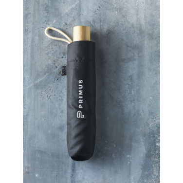 Logo trade promotional item photo of: Mini Umbrella RCS RPET foldable umbrella 21 inch