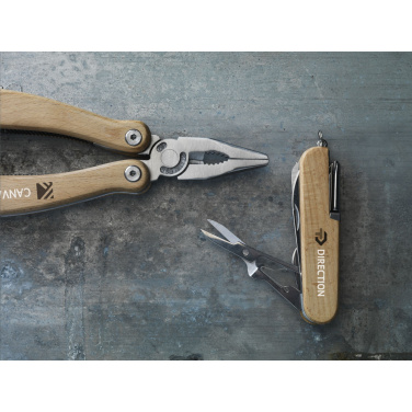 Logo trade promotional product photo of: Beechwood Pocket knife