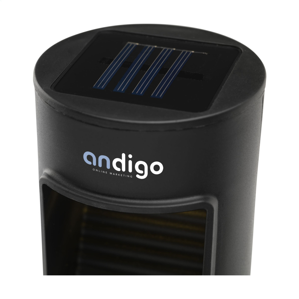 Logo trade promotional product photo of: Grundig Solar LED-Light Warm White