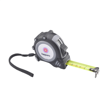 Logo trade promotional merchandise image of: Clark RCS Recycled 5 meter tape measure