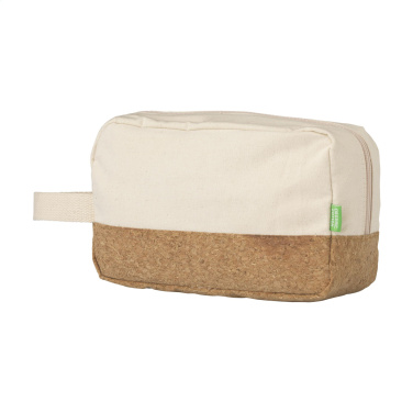 Logo trade promotional products image of: CosCork Eco toiletry bag