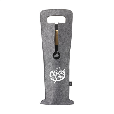 Logo trade promotional giveaways picture of: Wine Bag-to-Give GRS RPET