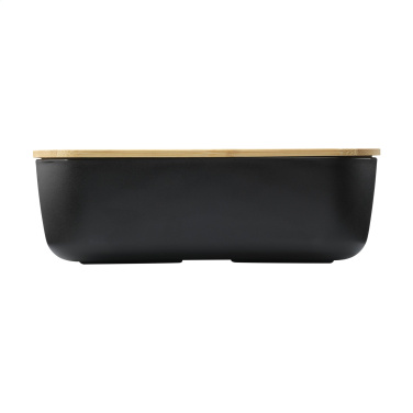 Logo trade corporate gifts image of: Midori Bamboo Lunchbox