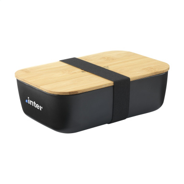 Logo trade promotional giveaways picture of: Midori Bamboo Lunchbox