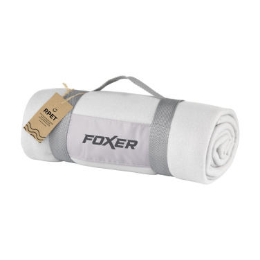 Logotrade promotional giveaways photo of: SuperSoft RPET (180 g/m²) fleece blanket