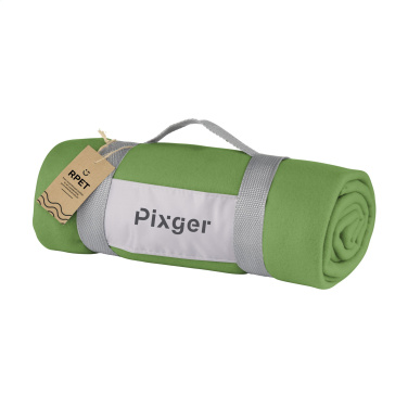 Logotrade promotional merchandise photo of: SuperSoft RPET (180 g/m²) fleece blanket