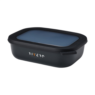 Logotrade promotional gift image of: Mepal Cirqula multi use rectangular bowl 1 L lunchbox
