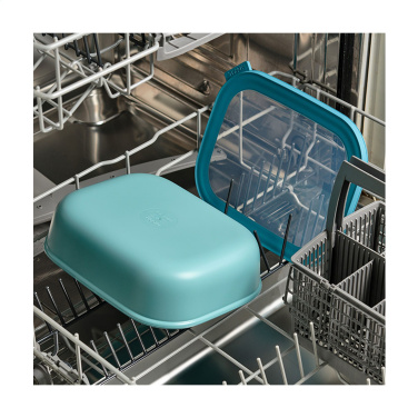 Logotrade promotional merchandise picture of: Mepal Cirqula multi use rectangular bowl 2 L lunchbox