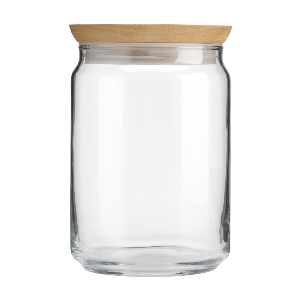 Logo trade advertising product photo of: Wood Jar Storage