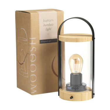 Logo trade promotional merchandise photo of: Wooosh Batam Light rechargable lamp