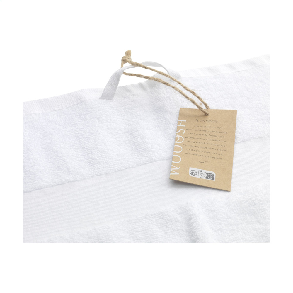 Logo trade corporate gifts picture of: Wooosh Towel GRS Recycle Cotton Mix  100 x 50 cm