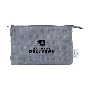 Logotrade advertising products photo of: Wolkat Safi Recycled Textile Cosmetic Bag