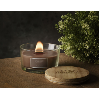 Logotrade promotional giveaways photo of: Wooosh Flame Scented Candle Dark Amber