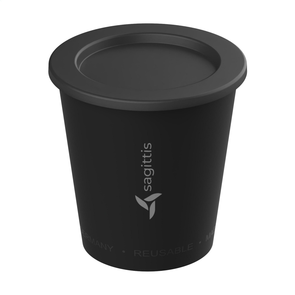 Logotrade promotional merchandise picture of: Drinking Cup Bio-Based Lid 200 ml