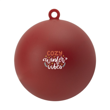 Logo trade advertising products picture of: Christmas Bauble Ø 7 cm Recycled PP - Made in Europe