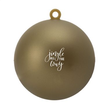 Logotrade corporate gift image of: Christmas Bauble Ø 7 cm Recycled PP - Made in Europe