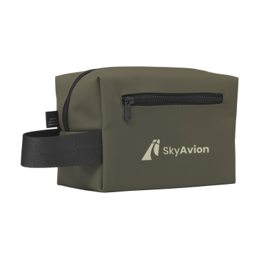 Logo trade promotional merchandise picture of: LeLennon RCS Recycled PU Toiletry Bag