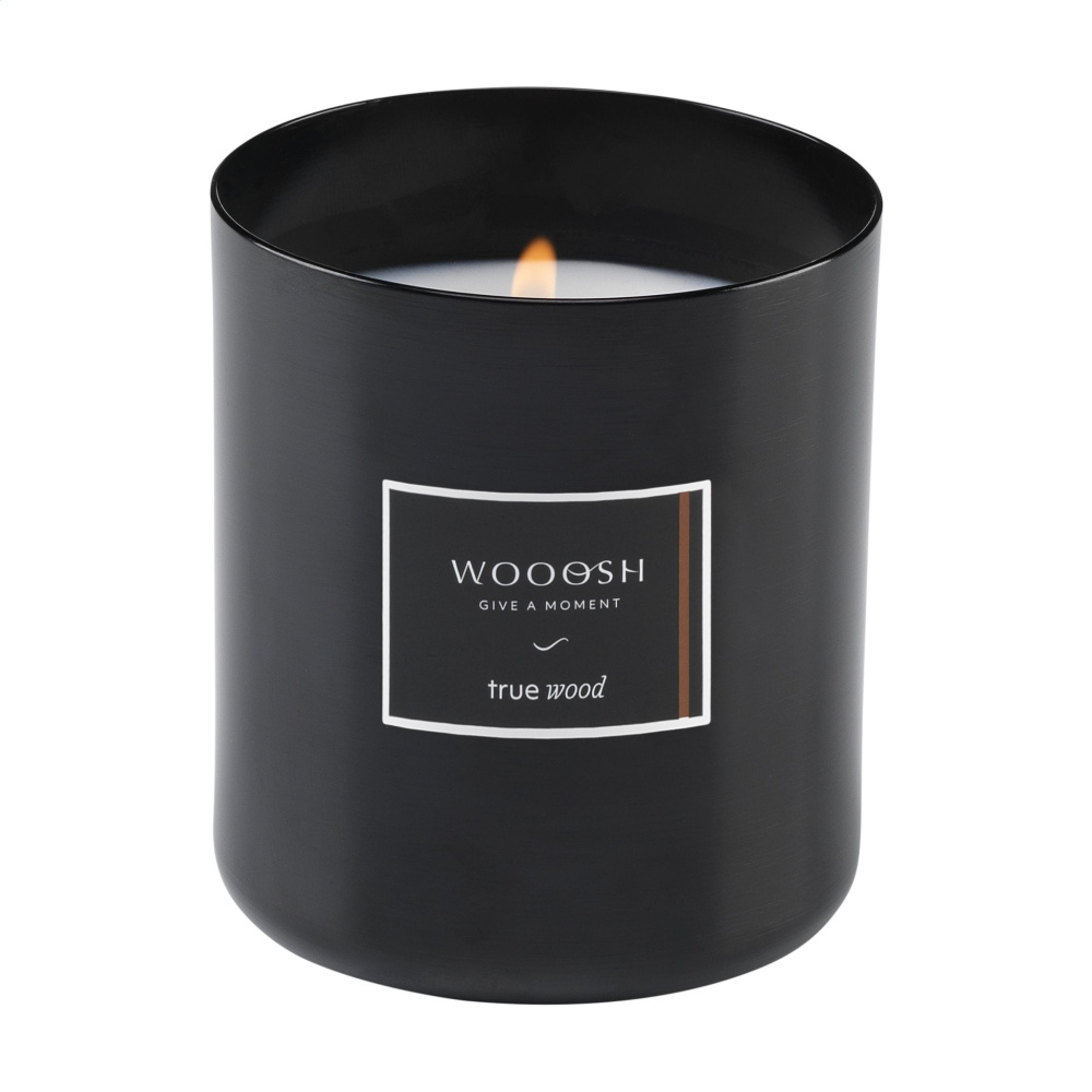 Logo trade corporate gifts picture of: Wooosh Scented Candle True Wood X-Mas