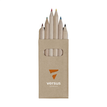 Logotrade corporate gift picture of: SixColour coloured pencils