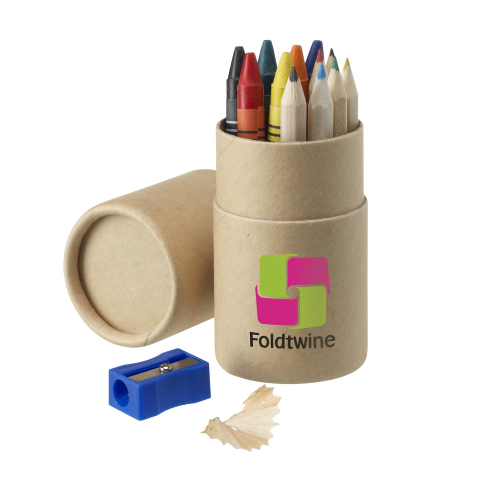 Logo trade promotional merchandise photo of: ColourJoy crayons