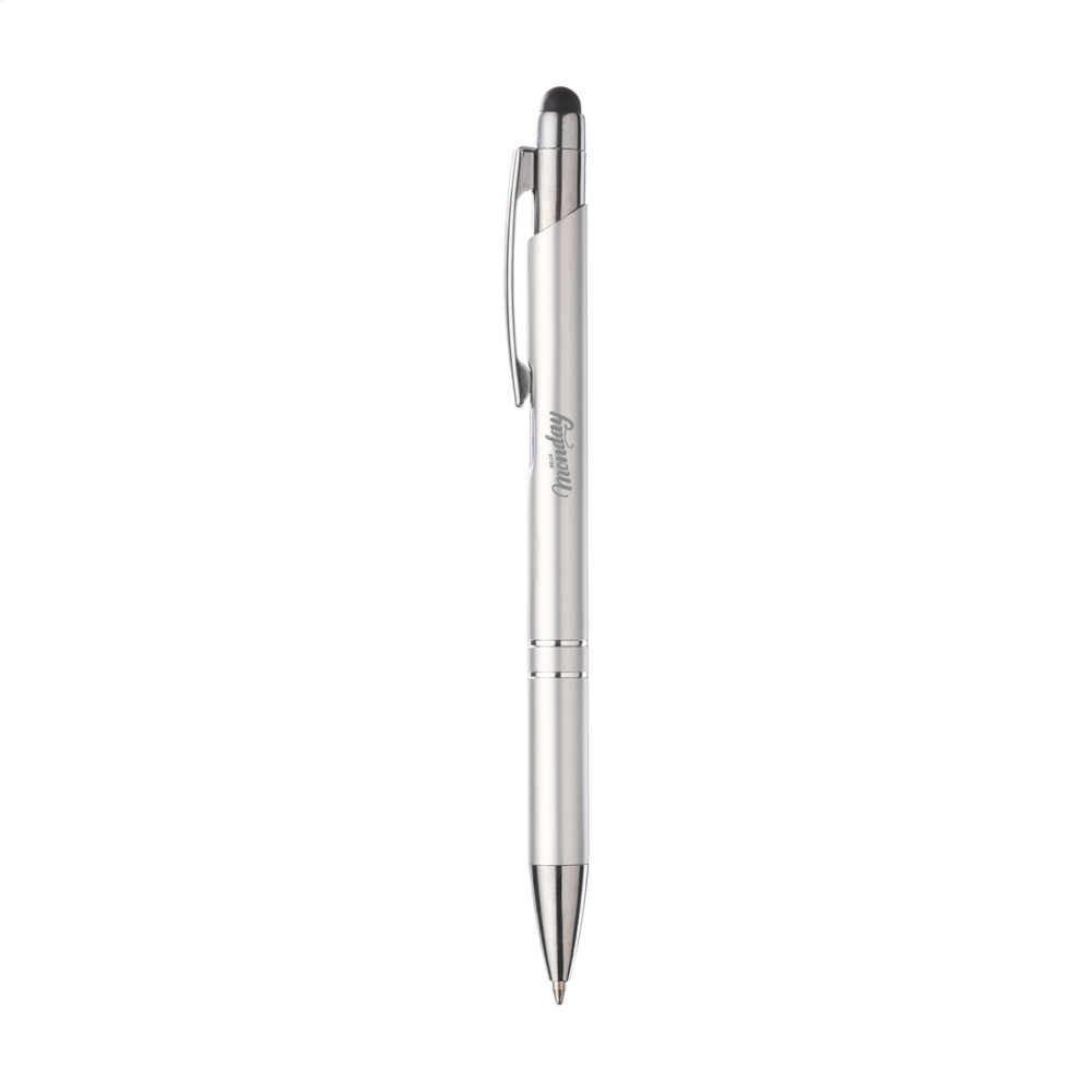 Logo trade advertising product photo of: Ebony Touch stylus pen