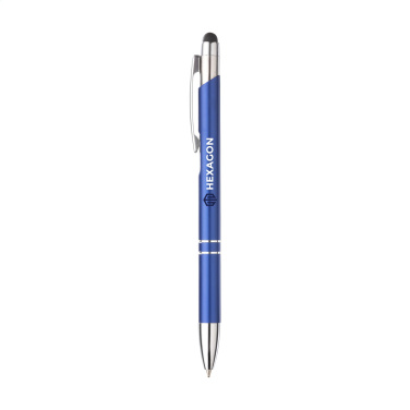 Logo trade promotional gift photo of: Ebony Touch stylus pen