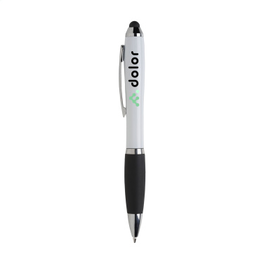 Logo trade promotional giveaways image of: Athos Colour Touch stylus pen